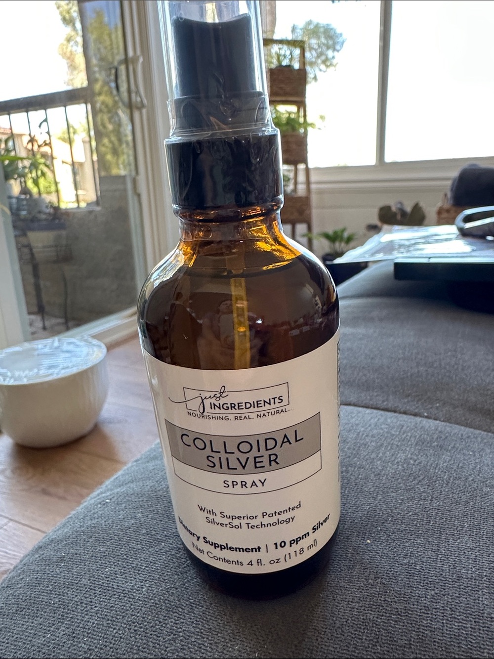 🆕 Just Ingredients Colloidal Silver Spray 4 fl oz